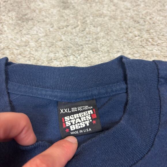 Vintage 1990 Danish National Jamboree Troop 223 Shirt Men's 2XL Scouts - Picture 5 of 10